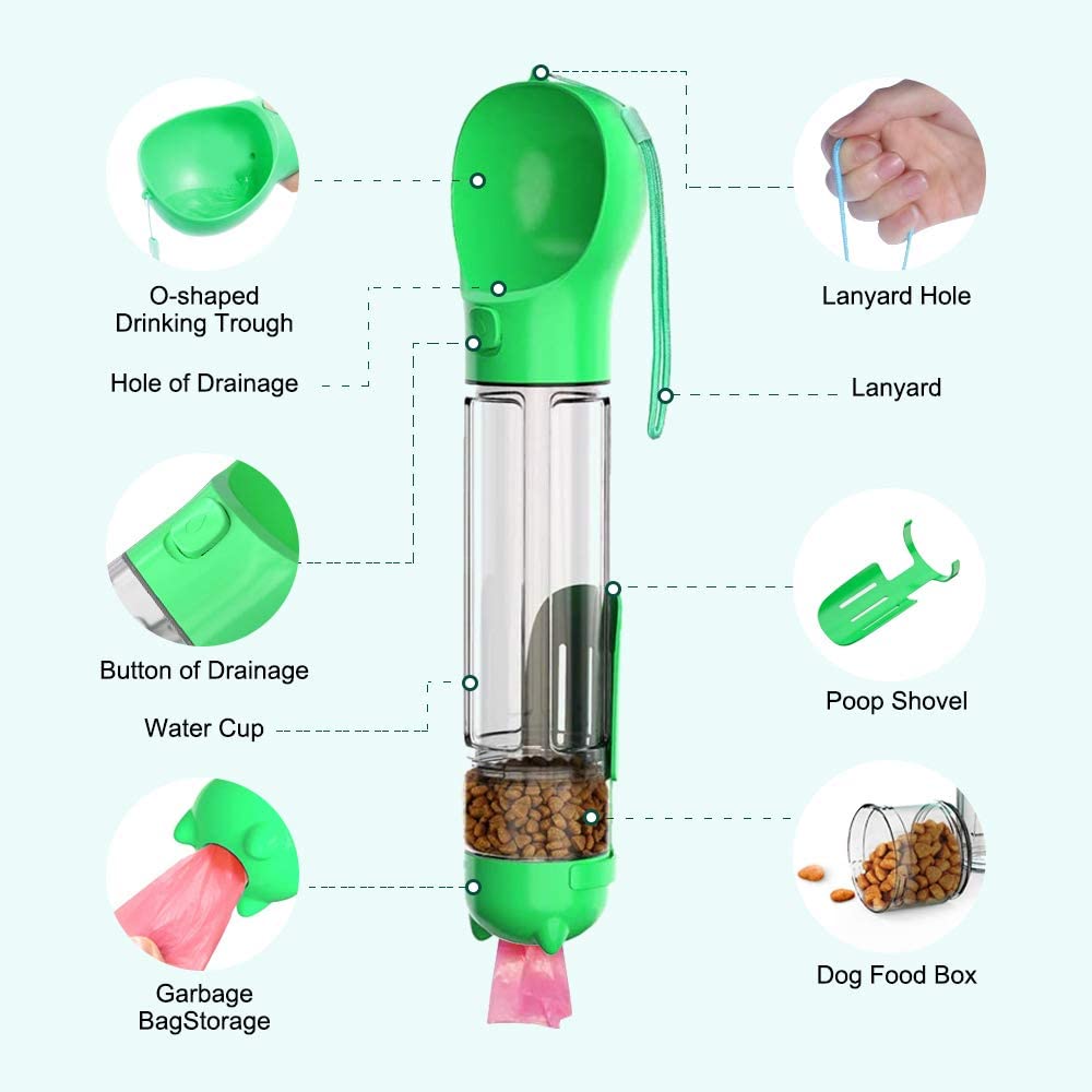paws and claws Dog Bottle